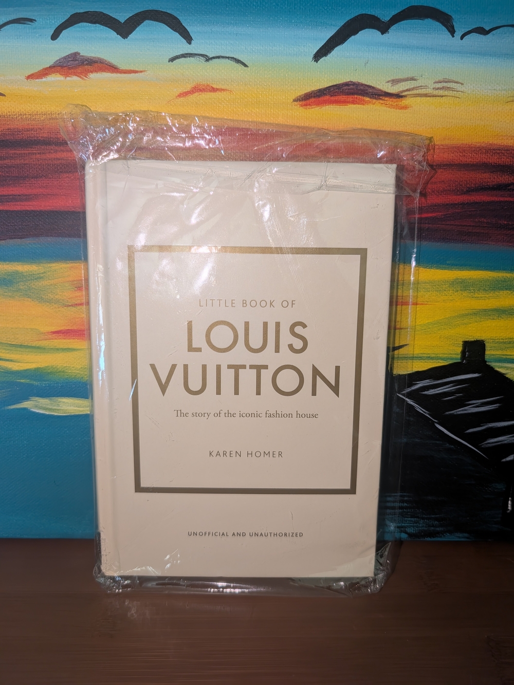 Louis Vuitton Cream and Gold Little Book